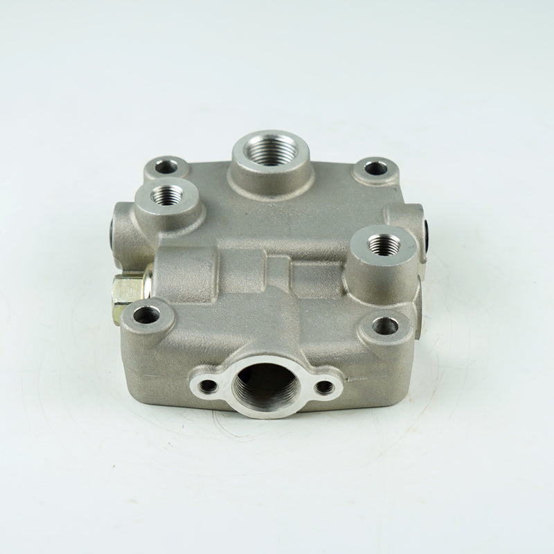 ฝาสูบปั๊มลมซ้ายบน ISUZU 6WF1 (113256)