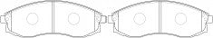 NIBK, Brake Pad, DB1308, PN2824, BENDIX AUS