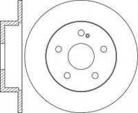 Rotor Disc, NIBK, 562014B, RN1298, BENDIX (017886)