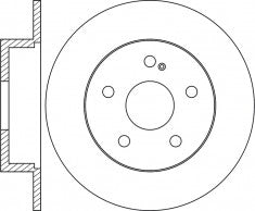 Rotor Disc, NIBK, 562014B, RN1298, BENDIX (017886)