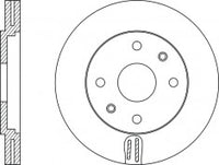 Rotor Disc, NIBK, 562129B, RN1151V, BENDIX (016934)