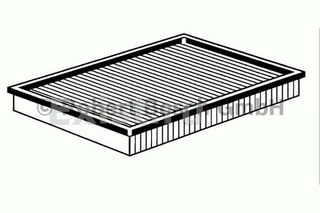 BOSCH, Air Filter, Z622-13-Z40, 0986AF1159, MAZDA