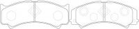 NIBK, Brake Pad, A-341K, PN6187, AKEBONO