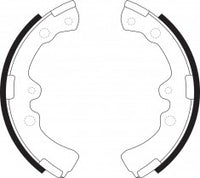 ผ้าเบรก NIBK, BS1450, FN2267, BENDIX AUS (018961)