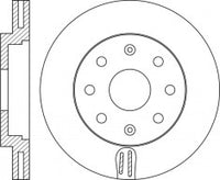 Rotor Disc, NIBK, 96471275, RN2117V, DAEWOO (016869)