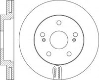 Rotor Disc, NIBK, 43512-22220, RN1305V, TOYOTA (018826)