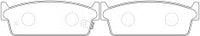 NIBK, Brake Pad, A-149WK, PN2200, AKEBONO