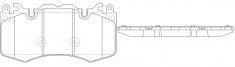 ผ้าเบรค NIBK DB2204 PN0567 BENDIX AUS (017772)