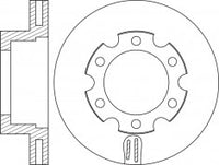 Rotor Disc, NIBK, 8-94365-784-0, RN2048V, ISUZU (017601)