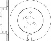 Rotor Disc, NIBK, 26700-FE050, RN1597V, SUBARU (018749)
