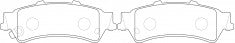 NIBK, Brake Pad, DB2086, PN0076, BENDIX AUS