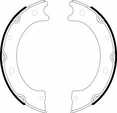 NIBK, Brake Shoes, BS1547, FN8802, BENDIX AUS