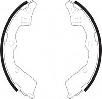 ผ้าเบรก NIBK, BS5048, FN0618, BENDIX AUS (017710)