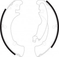 NIBK, Brake Shoes, 77362285, FN0593, FIAT