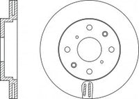 จานโรเตอร์, NIBK, 561630B, RN1089V, BENDIX (018672)