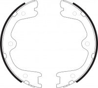 NIBK, Brake Shoes, 44060-CA00J, FN22002, NISSAN