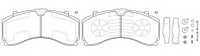 NIBK, Brake Pad, A 006 420 14 20, PN0921, MERCEDES-BENZ