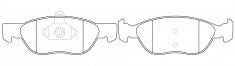 NIBK, Brake Pad, 77362149, PN0212, FIAT