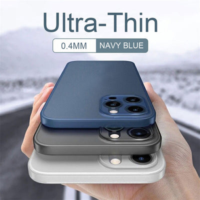 iPhone 11 12 13 Pro Max အတွက် Ultra Thin PP Matte Case