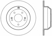 Rotor Disc, NIBK, 58411-2P000, RN1712, HYUNDAI (017483)