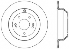 Rotor Disc, NIBK, 58411-2P000, RN1712, HYUNDAI (017483)