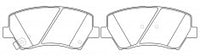 ผ้าเบรค NIBK, D1667-8895, PN0630, FMSI (017729)