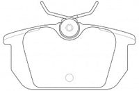 NIBK, Brake Pad, 0060765020, PN0246, ALFA ROMEO