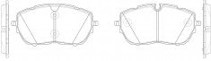 NIBK, Brake Pad, 16 123 730 80, PN0716, PEUGEOT