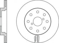 Rotor Disc, NIBK, 42431-17050, RN1474V, TOYOTA (019074)