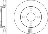 Rotor Disc, NIBK, MB699285, RN1222V, MITSUBISHI (018220)