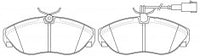 NIBK, Brake Pad, 571830B, PN0218W, BENDIX EUR