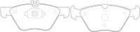 NIBK, Brake Pad, DB1403, PN0166, BENDIX
