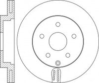 Rotor Disc, NIBK, SDB000622, RN1728V, LAND ROVER (017748)