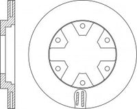 จานโรเตอร์, NIBK, 40206-0W001, RN1544V, NISSAN (018427)