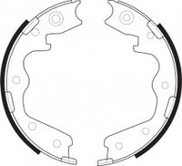 NIBK, Brake Shoes, S896-1607, FN0698, FMSI