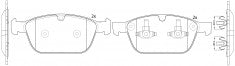 NIBK, Brake Pad, DB2218, PN0571, BENDIX AUS