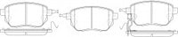 ผ้าเบรค NIBK AN-711WK, PN2901, AKEBONO (018351)