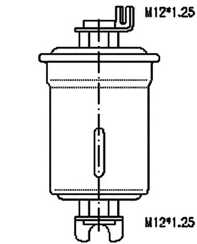 JS,, Petrol Filter (INJECTOR & CARBURETOR), 043-0951, FS6057, TOYOTA