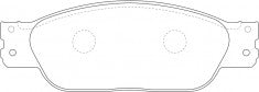 NIBK, Brake Pad, DB1505, PN0142, BENDIX AUS