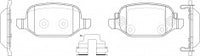 NIBK, Brake Pad, 7 736 6456, PN41002, FIAT
