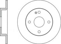 แผ่นโรเตอร์, NIBK, 58411-0U300, RN11003, HYUNDAI (017414)
