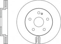 จานโรเตอร์, NIBK, 562099B, RN1136V, BENDIX (018125)