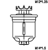 JS,, Petrol Filter (INJECTOR & CARBURETOR), 043-1008, FS3210U, MITSUBISHI