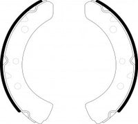 NIBK, Brake Shoes, NR-3022, FN6618, AKEBONO