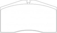 NIBK, Brake Pad, 4D0698151Q, PN0328, AUDI