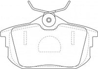 NIBK, Brake Pad, DB1382, PN3593, BENDIX AUS