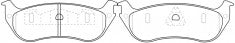 New WBC, Brake Pad, DB1906, D2016, BENDIX AUS