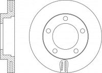 Rotor Disc, NIBK, 43512-60140, RN1604V, TOYOTA (019052)