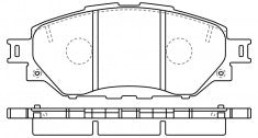 NIBK, Brake Pad, D2006, PN1803, FMSI
