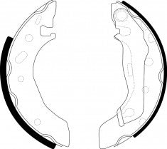 ဘရိတ်ဖိနပ်၊ NIBK၊ 1005960၊ FN3395၊ FORD (EUROPE) (017252)